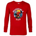 thumbnail image 1 of Disney and Pixar’s The Incredibles Mr. Incredible Dad - Long Sleeve T-Shirt for Men - Customized-New Red, 1 of 5