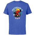 thumbnail image 1 of Disney and Pixar’s The Incredibles Mr. Incredible Dad - Short Sleeve Cotton T-Shirt for Adults - Customized-Royal Heather, 1 of 5