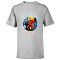 thumbnail image 1 of Disney and Pixar’s The Incredibles Mr. Incredible Dad - Short Sleeve T-Shirt for Kids - Customized-Athletic Heather, 1 of 5