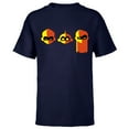 thumbnail image 1 of Disney and Pixar’s The Incredibles Siblings - Short Sleeve T-Shirt for Kids - Customized-Navy, 1 of 5