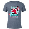 thumbnail image 1 of Disney and Pixar’s The Incredibles Valentine’s Day - Short Sleeve Blended T-Shirt for Adults – Customized-Navy Heather, 1 of 5
