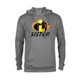 thumbnail image 1 of Disney and Pixar’s The Incredibles Violet Sister Family - Pullover Hoodie for Adults - Customized-Athletic Heather, 1 of 5