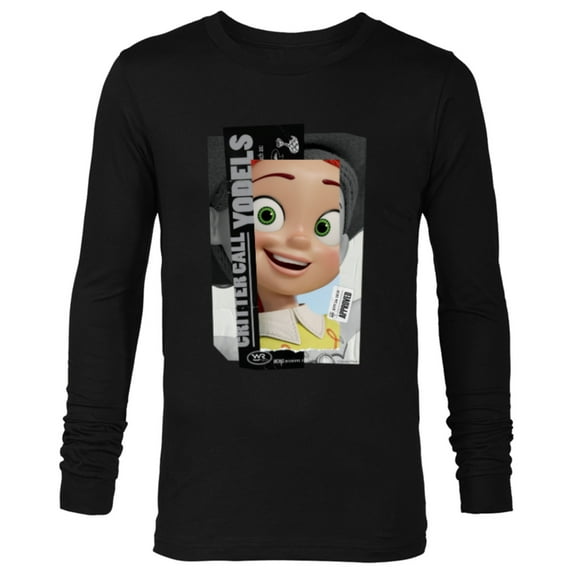 Disney and Pixar’s Toy Story 2 Jessie Critter Call Yodels - Long Sleeve T-Shirt for Men - Customized-Black