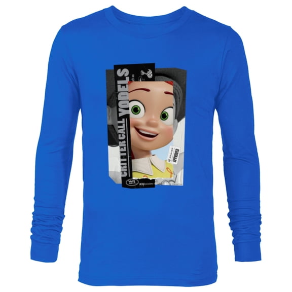 Disney and Pixar’s Toy Story 2 Jessie Critter Call Yodels - Long Sleeve T-Shirt for Men - Customized-Navy