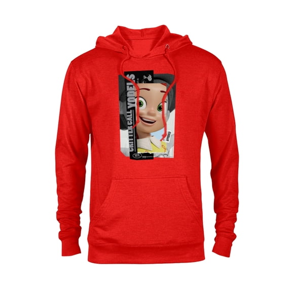 Disney and Pixar’s Toy Story 2 Jessie Critter Call Yodels - Pullover Hoodie for Adults - Customized-Red