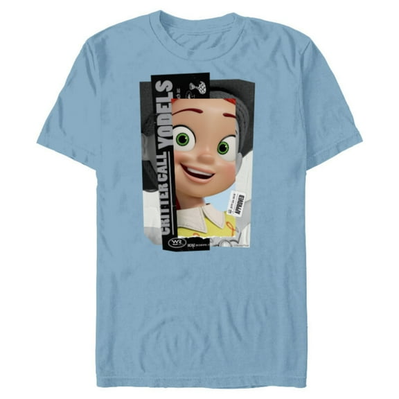 Disney and Pixar’s Toy Story 2 Jessie Critter Call Yodels - Short Sleeve Blended T-Shirt for Adults - Customized-Ocean Blue