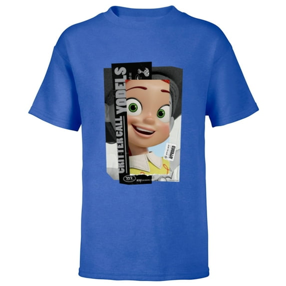 Disney and Pixar’s Toy Story 2 Jessie Critter Call Yodels - Short Sleeve T-Shirt for Kids - Customized-Royal