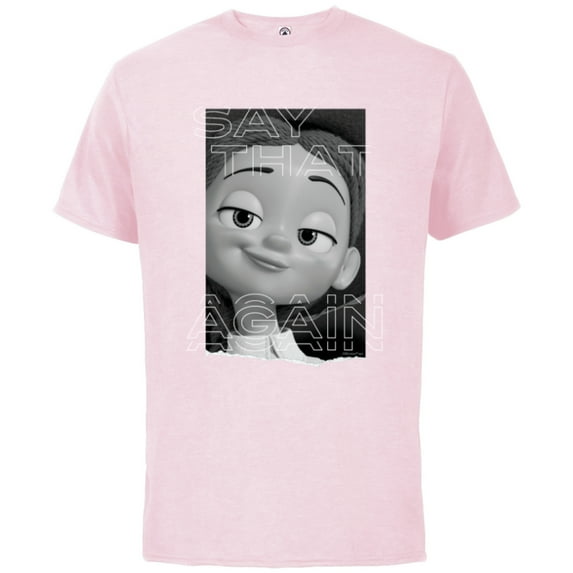 Disney and Pixar’s Toy Story 2 Jessie Say That Again Quote - Short Sleeve Cotton T-Shirt for Adults - Customized-Soft Pink