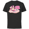 thumbnail image 1 of Disney and Pixar’s Toy Story 3 Lotso Welcome to Sunnyside - Short Sleeve Cotton T-Shirt for Adults - Customized-Black, 1 of 5