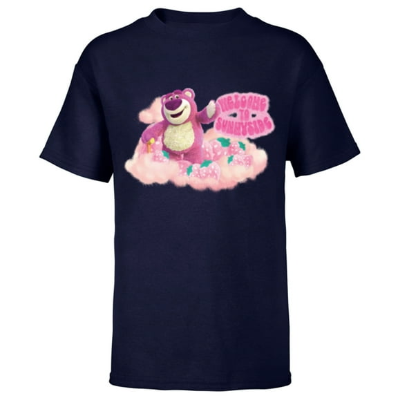 Disney and Pixar’s Toy Story 3 Lotso Welcome to Sunnyside - Short Sleeve T-Shirt for Kids - Customized-Navy