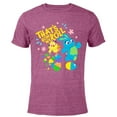 thumbnail image 1 of Disney and Pixar’s Toy Story 4 Ducky and Bunny Easter - Short Sleeve Blended T-Shirt for Adults - Customized-Purple, 1 of 5