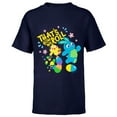 thumbnail image 1 of Disney and Pixar’s Toy Story 4 Ducky and Bunny Easter - Short Sleeve T-Shirt for Kids - Customized-Navy, 1 of 5