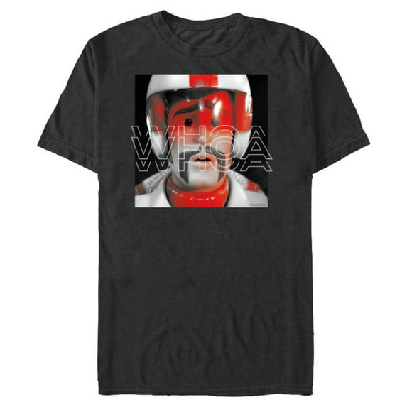 Disney and Pixar’s Toy Story 4 Duke Caboom Whoa Quote Funny - Short Sleeve Blended T-Shirt for Adults - Customized-Dark Heather