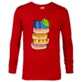 thumbnail image 1 of Disney and Pixar’s Toy Story Alien Donut Nap - Long Sleeve T-Shirt for Men - Customized-New Red, 1 of 5