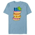thumbnail image 1 of Disney and Pixar’s Toy Story Alien Donut Nap - Short Sleeve Blended T-Shirt for Adults - Customized-Ocean Blue, 1 of 5