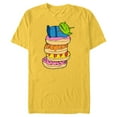 thumbnail image 1 of Disney and Pixar’s Toy Story Alien Donut Nap - Short Sleeve Blended T-Shirt for Adults - Customized-Yellow, 1 of 5