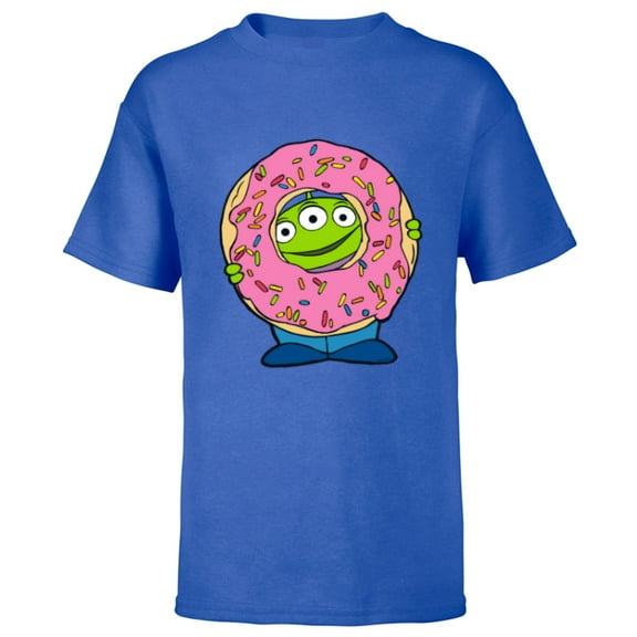 Disney and Pixar’s Toy Story Alien Donut - Short Sleeve T-Shirt for Kids - Customized-Royal