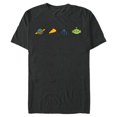 thumbnail image 1 of Disney and Pixar’s Toy Story Alien Emoji Code Formula - Short Sleeve Blended T-Shirt for Adults - Customized-Dark Heather, 1 of 5