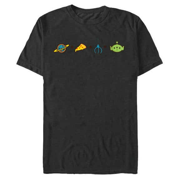 Disney and Pixar’s Toy Story Alien Emoji Code Formula - Short Sleeve Blended T-Shirt for Adults - Customized-Dark Heather