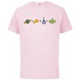 thumbnail image 1 of Disney and Pixar’s Toy Story Alien Emoji Code Formula - Short Sleeve Cotton T-Shirt for Adults - Customized-Soft Pink, 1 of 5