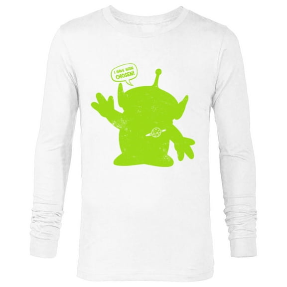 Disney and Pixar's Toy Story Alien I Have Been Chosen - Long Sleeve T-Shirt for Men - Customized-White