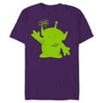 thumbnail image 1 of Disney and Pixar's Toy Story Alien I Have Been Chosen - Short Sleeve Blended T-Shirt for Adults - Customized-Purple, 1 of 5