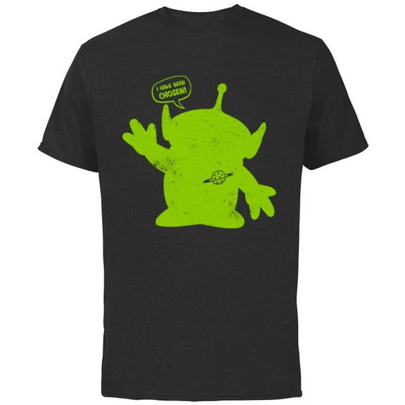 Disney and Pixar's Toy Story Alien I Have Been Chosen - Short Sleeve Cotton T-Shirt for Adults - Customized-Black