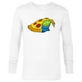 thumbnail image 1 of Disney and Pixar’s Toy Story Alien Pizza - Long Sleeve T-Shirt for Men - Customized-White, 1 of 5