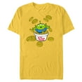 thumbnail image 1 of Disney and Pixar’s Toy Story Alien Pizza Planet Tokens - Short Sleeve Blended T-Shirt for Adults - Customized-Yellow, 1 of 5