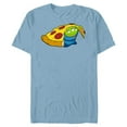 thumbnail image 1 of Disney and Pixar’s Toy Story Alien Pizza - Short Sleeve Blended T-Shirt for Adults - Customized-Ocean Blue, 1 of 5