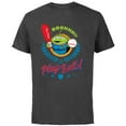 thumbnail image 1 of Disney and Pixar’s Toy Story Alien Play Ball Baseball Sports - Short Sleeve Cotton T-Shirt for Adults - Customized-Charcoal, 1 of 5