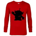 thumbnail image 1 of Disney and Pixar's Toy Story Alien Silhouette - Long Sleeve T-Shirt for Men - Customized-New Red, 1 of 5