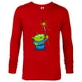 thumbnail image 1 of Disney and Pixar’s Toy Story Alien Sparklers Fourth of July - Long Sleeve T-Shirt for Men - Customized-New Red, 1 of 5