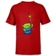 thumbnail image 1 of Disney and Pixar’s Toy Story Alien Sparklers Fourth of July - Short Sleeve T-Shirt for Kids - Customized-Red, 1 of 5