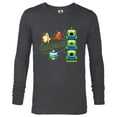 thumbnail image 1 of Disney and Pixar’s Toy Story Aliens Celebrate Holiday - Long Sleeve T-Shirt for Men – Customized-Charcoal Heather, 1 of 5