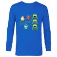 thumbnail image 1 of Disney and Pixar’s Toy Story Aliens Celebrate Holiday - Long Sleeve T-Shirt for Men – Customized-Royal, 1 of 5
