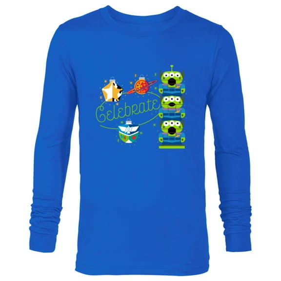 Disney and Pixar’s Toy Story Aliens Celebrate Holiday - Long Sleeve T-Shirt for Men – Customized-Royal