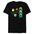 thumbnail image 1 of Disney and Pixar’s Toy Story Aliens Celebrate Holiday - Short Sleeve Blended T-Shirt for Adults – Customized-Black, 1 of 5