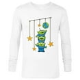 thumbnail image 1 of Disney and Pixar’s Toy Story Aliens Earth Day Think Green - Long Sleeve T-Shirt for Men - Customized-White, 1 of 5