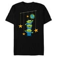 thumbnail image 1 of Disney and Pixar’s Toy Story Aliens Earth Day Think Green - Short Sleeve Blended T-Shirt for Adults - Customized-Black, 1 of 5