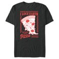 thumbnail image 1 of Disney and Pixar’s Toy Story Aliens I Love Earth Day Pizza - Short Sleeve Blended T-Shirt for Adults - Customized-Dark Heather, 1 of 5