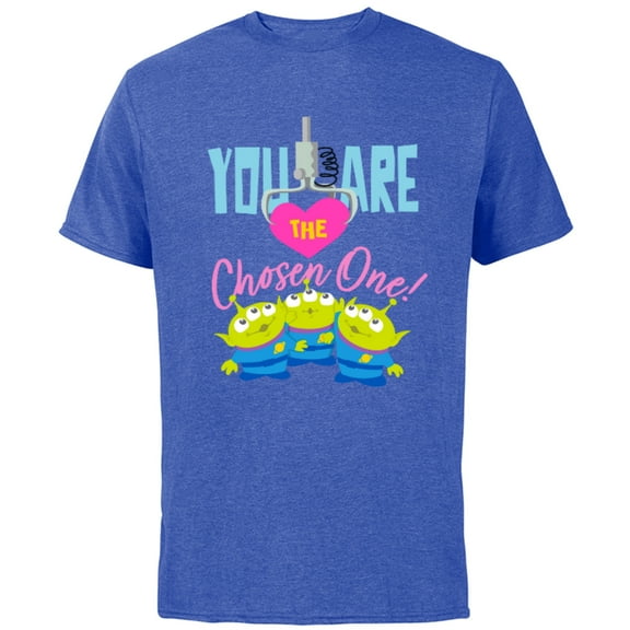 Disney and Pixar’s Toy Story Aliens You Are The Chosen One - Short Sleeve Cotton T-Shirt for Adults - Customized-Royal Heather