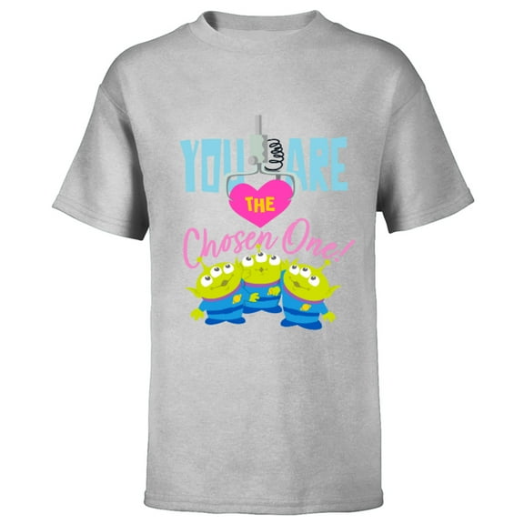 Disney and Pixar’s Toy Story Aliens You Are The Chosen One - Short Sleeve T-Shirt for Kids – Customized-Athletic Heather