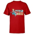 thumbnail image 1 of Disney and Pixar’s Toy Story Bo Peep 24/7 Hustle - Short Sleeve T-Shirt for Kids - Customized-Red, 1 of 5