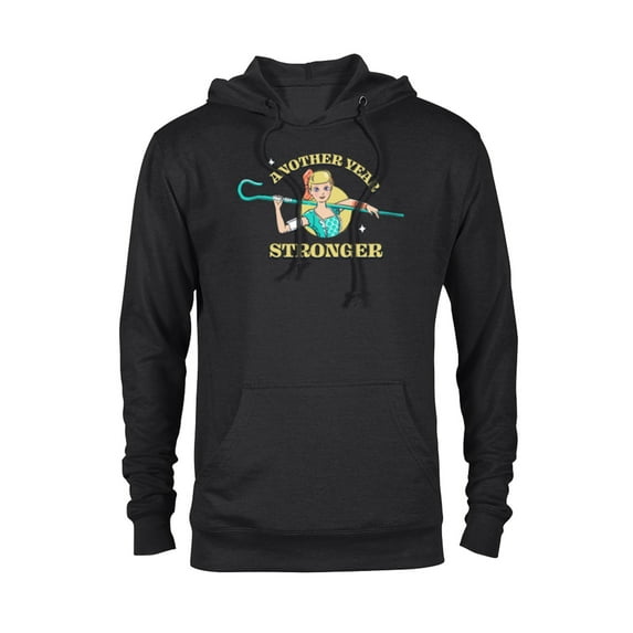 Disney and Pixar’s Toy Story Bo Peep Another Year Stronger - Pullover Hoodie for Adults - Customized-Black