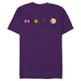 thumbnail image 1 of Disney and Pixar’s Toy Story Bo Peep Emoji Code Formula - Short Sleeve Blended T-Shirt for Adults - Customized-Purple, 1 of 5