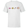 thumbnail image 1 of Disney and Pixar’s Toy Story Bo Peep Emoji Code Formula - Short Sleeve T-Shirt for Kids - Customized-White, 1 of 5