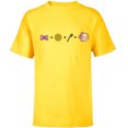 thumbnail image 1 of Disney and Pixar’s Toy Story Bo Peep Emoji Code Formula - Short Sleeve T-Shirt for Kids - Customized-Yellow, 1 of 5