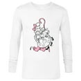 thumbnail image 1 of Disney and Pixar’s Toy Story Bo Peep Hugs Sheep - Long Sleeve T-Shirt for Men - Customized-White, 1 of 5
