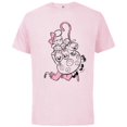thumbnail image 1 of Disney and Pixar’s Toy Story Bo Peep Hugs Sheep - Short Sleeve Cotton T-Shirt for Adults - Customized-Soft Pink, 1 of 5